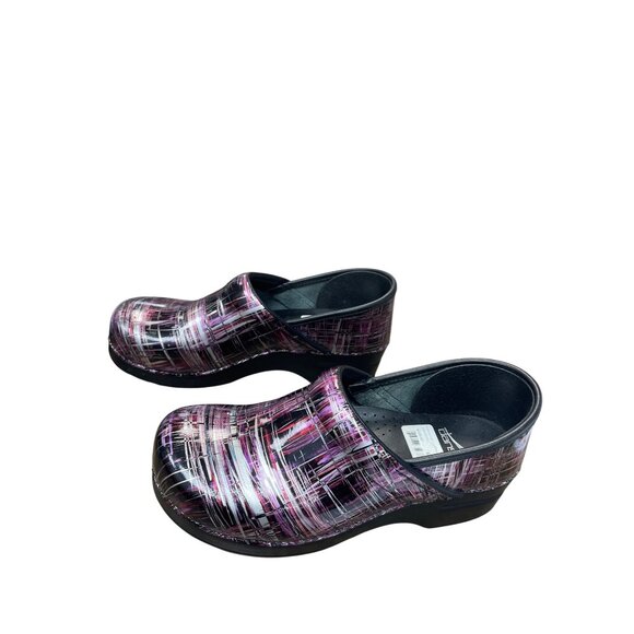 Dansko Professional womans pink black nursing clogs mules sz 9 SKU 9602 - Picture 3 of 15